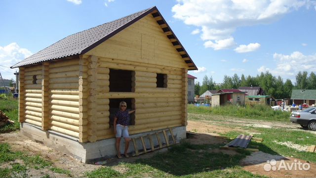 Сруб бани 5х4 Сруб бани 5х4