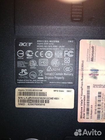 Ноутбук Acer Ноутбук Acer