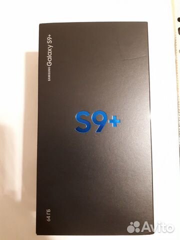 SAMSUNG Galaxy S9 plus black diamond (64gb)
