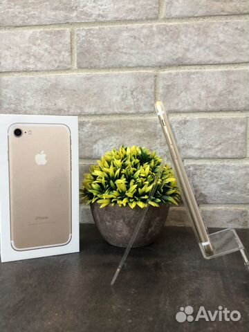 iPhone 7 Gold 128Gb идеал