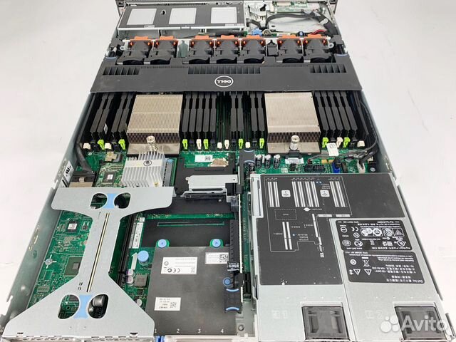 Сервер dell R620 8SFF 2x E5-2650v2 16GB