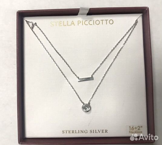 Нежная серебряная цепочка Stella Pachiotto из USA Нежная серебряная цепочка Stella Pachiotto из USA
