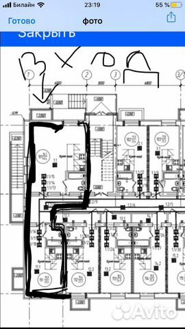 Торговое помещение, 61.9 м² Торговое помещение, 61.9 м²