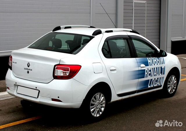 Рейлинги крыши А. П. С Renault Logan (с2014) Рейлинги крыши А. П. С Renault Logan (с2014)