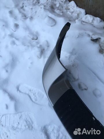 Бампер Нива Шевроле задний цвет Аустер новый