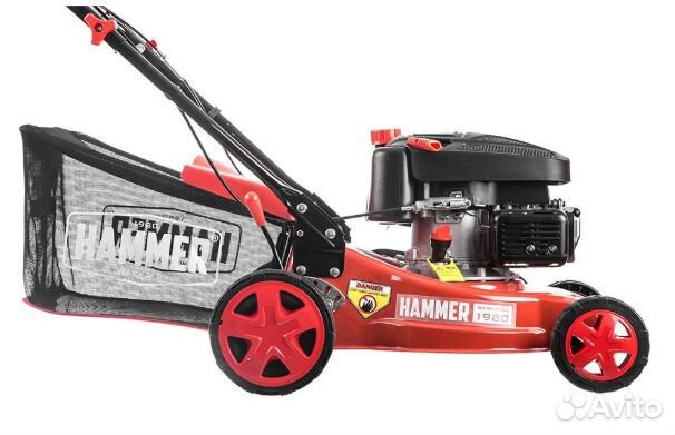 Газонокосилка бензиновая hammer KMT 98SB Газонокосилка бензиновая hammer KMT 98SB