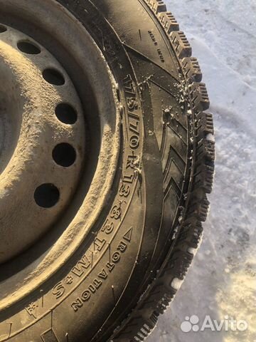 Колёса в сборе R13 на деу