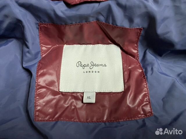 Пуховик Pepe Jeans 52 размер новый Пуховик Pepe Jeans 52 размер новый