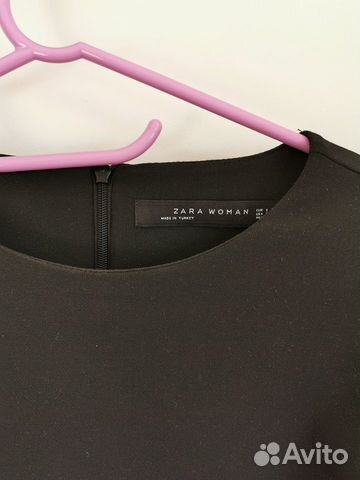 Платье zara черное