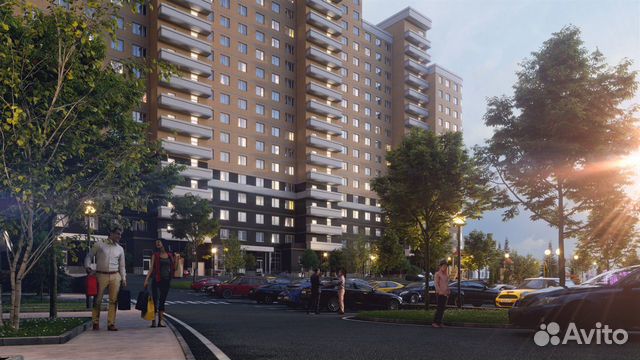 2-к квартира, 68.7 м², 6/25 эт.