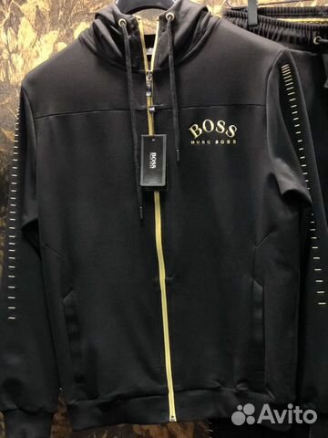 Hugo Boss Black спортивный костюм с нашивкой логот Hugo Boss Black спортивный костюм с нашивкой логот