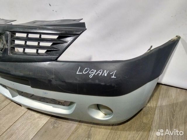 Бампер передний бу Renault Logan 1 до рестайлинг O
