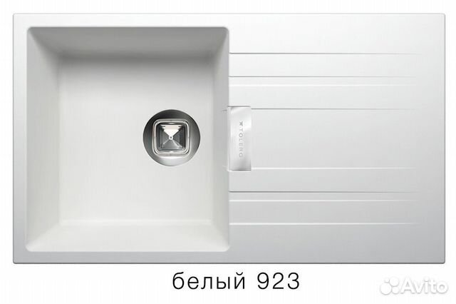 Кухонная мойка tolero loft TL-750 / Белый Кухонная мойка tolero loft TL-750 / Белый