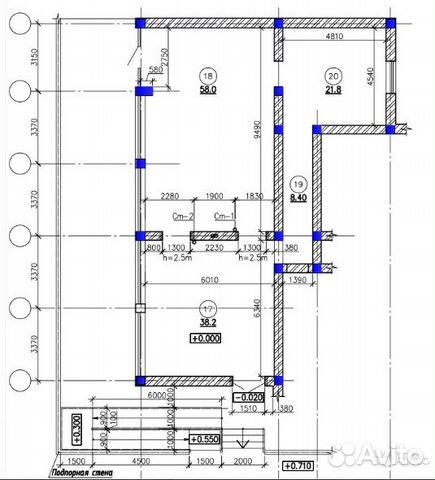 Торговое помещение, 38.25 м² Торговое помещение, 38.25 м²