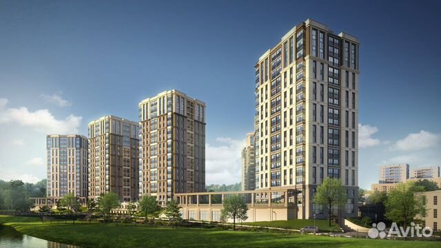 1-к квартира, 39.8 м², 3/17 эт. 1-к квартира, 39.8 м², 3/17 эт.