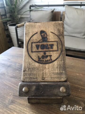 Подставка для телефона лофт «Volt loft» Подставка для телефона лофт «Volt loft»