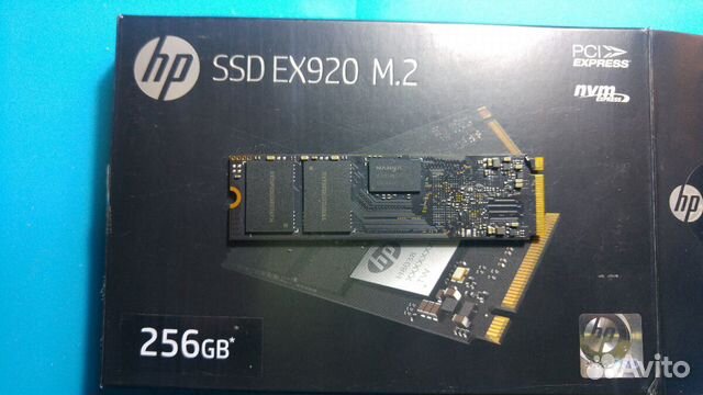 SSD HP EX920 M.2 256Gb