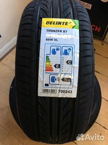 235 45 17 Delinte D7 новые летние шины / r17