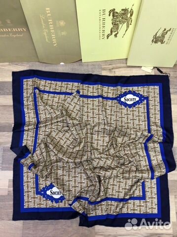 Новый женский шёлковый платок Burberry Новый женский шёлковый платок Burberry