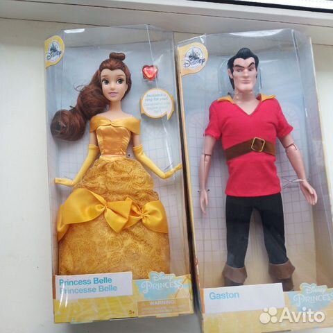 Куклы Красавица и Чудовище Disney
