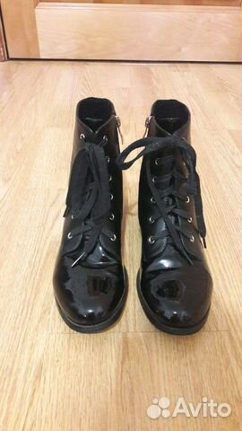 Ботинки женские весенние р.37,5-38