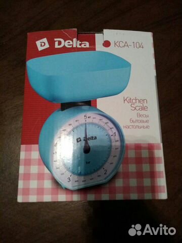 Весы «Delta» бытовые настольные 5 кг