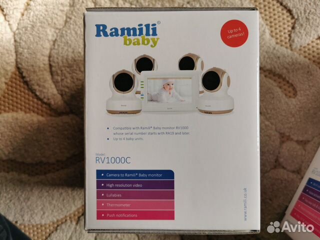 Ramili baby rv1000 x4 видеоняня Ramili baby rv1000 x4 видеоняня