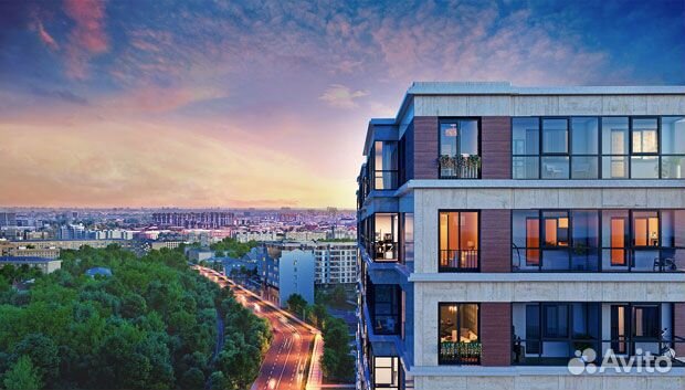 1-к квартира, 47.8 м², 2/12 эт.
