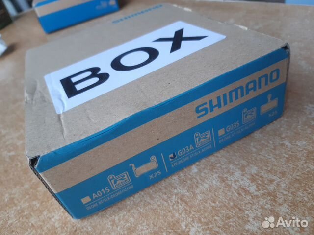 Новые колодки Shimano G03A
