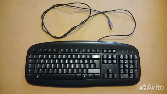 Клавиатура Logitech Deluxe Y-SU61 Black PS 2