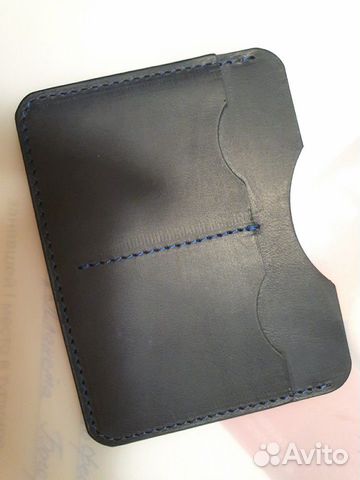 Кожаный холдер портмоне для автодокументов