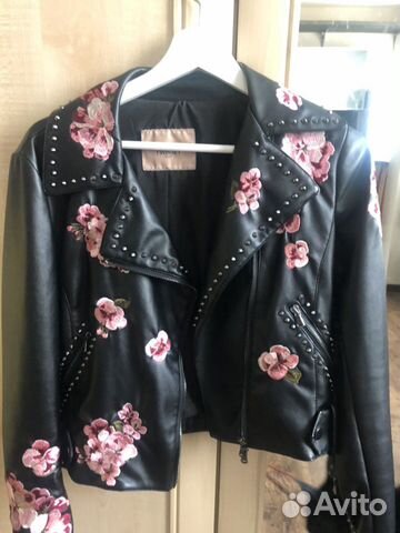 Куртка косуха кожа twinset