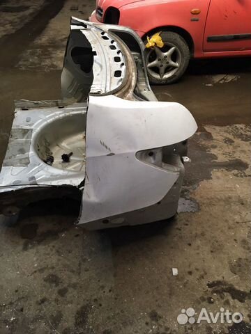 Задняя панель Nissan Almera G15 Задняя панель Nissan Almera G15