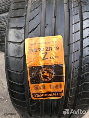 Шины Continental 265/30 R19 Contisportcontact 5P