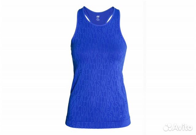 H&M бесшовная майка для спорта. XS-S