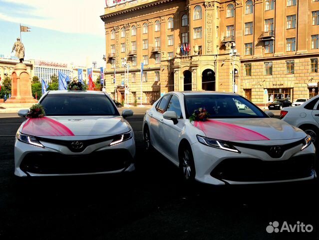 Toyota Camry 2019-20 прокат авто машин на свадьбу
