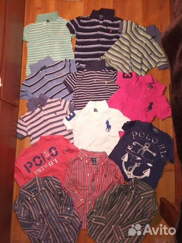 За 3шт Поло рубашки Ralph Lauren 2г бу большемерит За 3шт Поло рубашки Ralph Lauren 2г бу большемерит