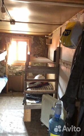 Бытовка бу для рабочих, утепленная, с нарами