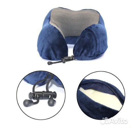 Подушка для шеи из пены с эффектом памяти