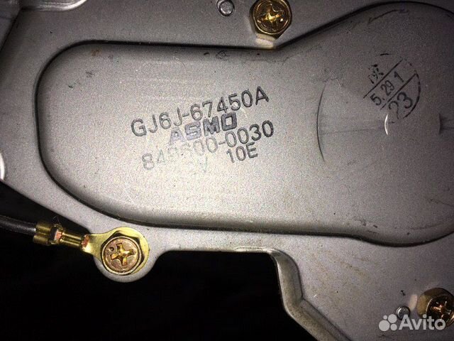 Мотор дворников Mazda Mazda6 Мотор дворников Mazda Mazda6