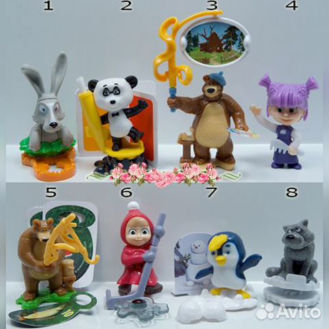 Киндер Сюрприз Маша И Медведь 2019 И Др Купить В Симферополе | Хобби И  Отдых | Авито
