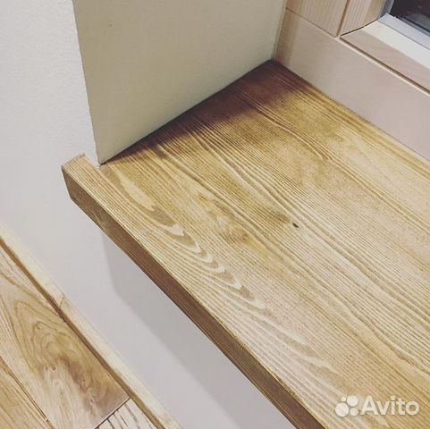 Подоконники из массива по индивидуальным размерам Подоконники из массива по индивидуальным размерам