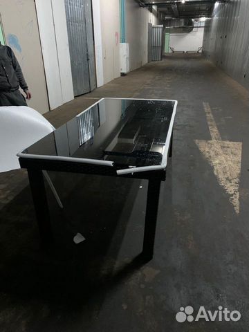 Стол большой новый ротанг искусственный Стол большой новый ротанг искусственный