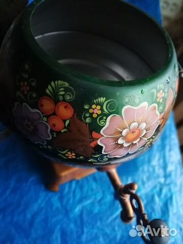 Самовар электрический с декоративной росписью