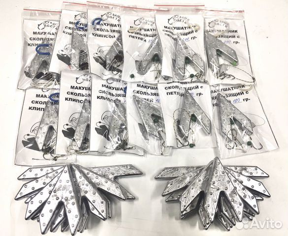 Груз Макушатник Ласточкин хвост клипсы гот. монтаж