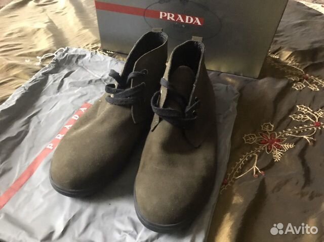 Ботинки Prada