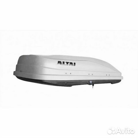 Автобокс Carl Steelman Altai 390 л. Белый Карбон