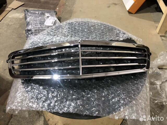 Решетка радиатора на Mercedes E 212 амг Авангард Решетка радиатора на Mercedes E 212 амг Авангард