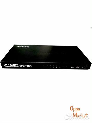 Hdmi сплиттер 1 to 8 выходов 4K