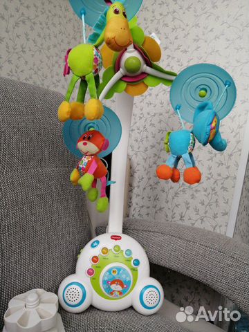 Мобиль бумбокс Тини Лав/Развивающий коврик